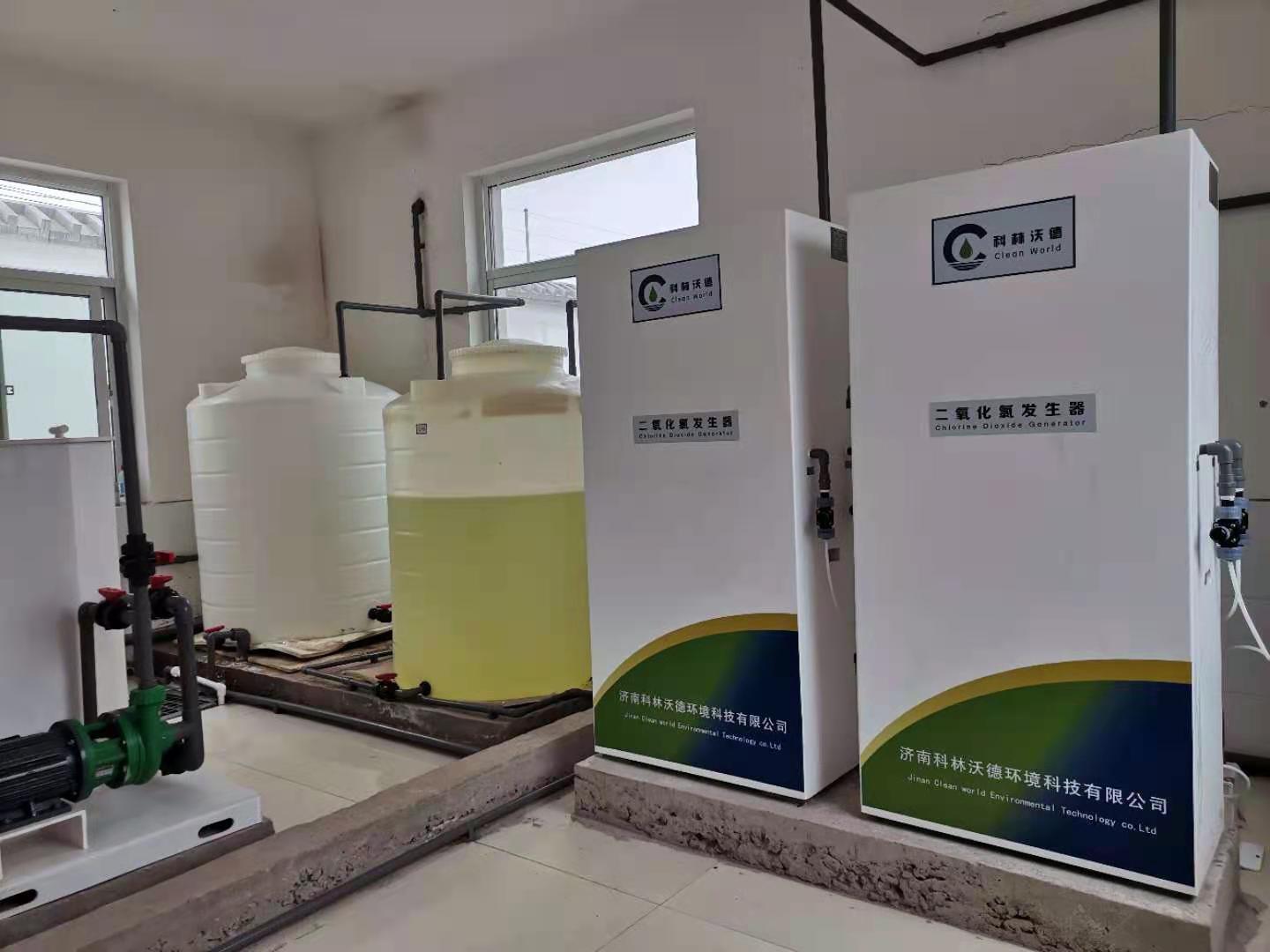 二氧化氯發生器的控制系統可以根據水質的變化自動調整比例